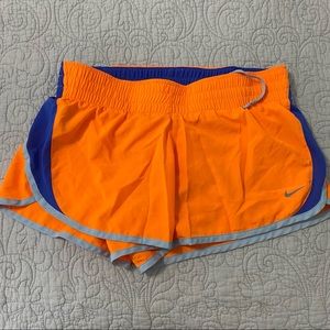 Nike Orange Running Shorts